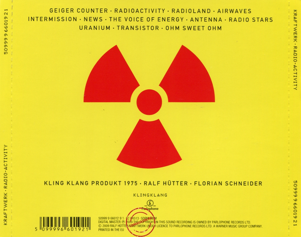 Audio CD: Kraftwerk (1975) Radio-Activity Audio CD: Kraftwerk (1975) Radio-Activity