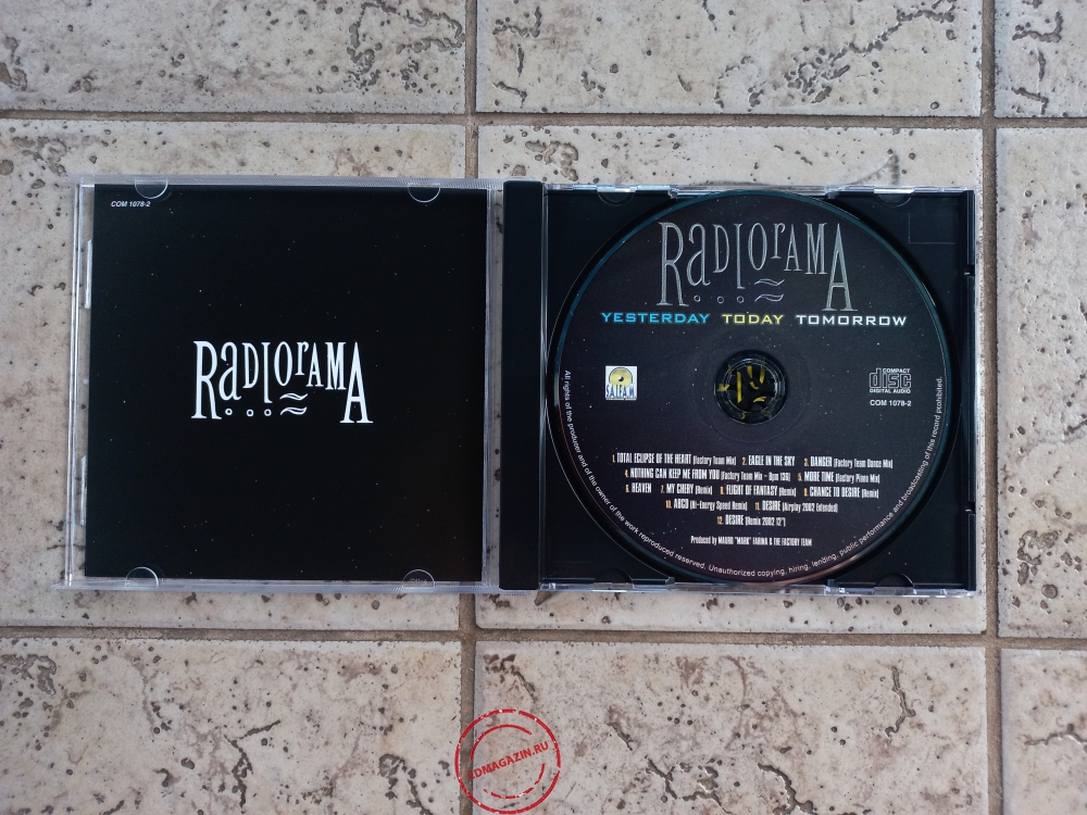 Audio CD: Radiorama (2002) Yesterday Today Tomorrow