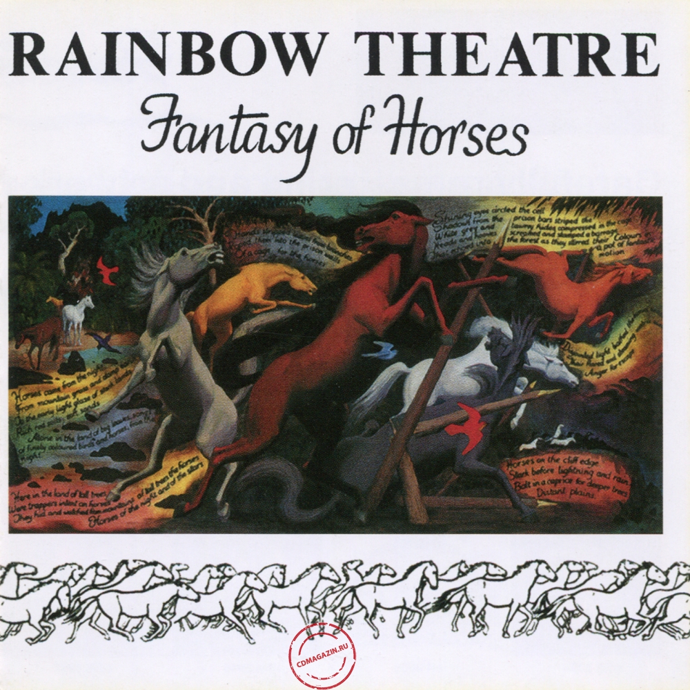 Audio CD: Rainbow Theatre (1976) Fantasy Of Horses Audio CD: Rainbow Theatre (1976) Fantasy Of Horses
