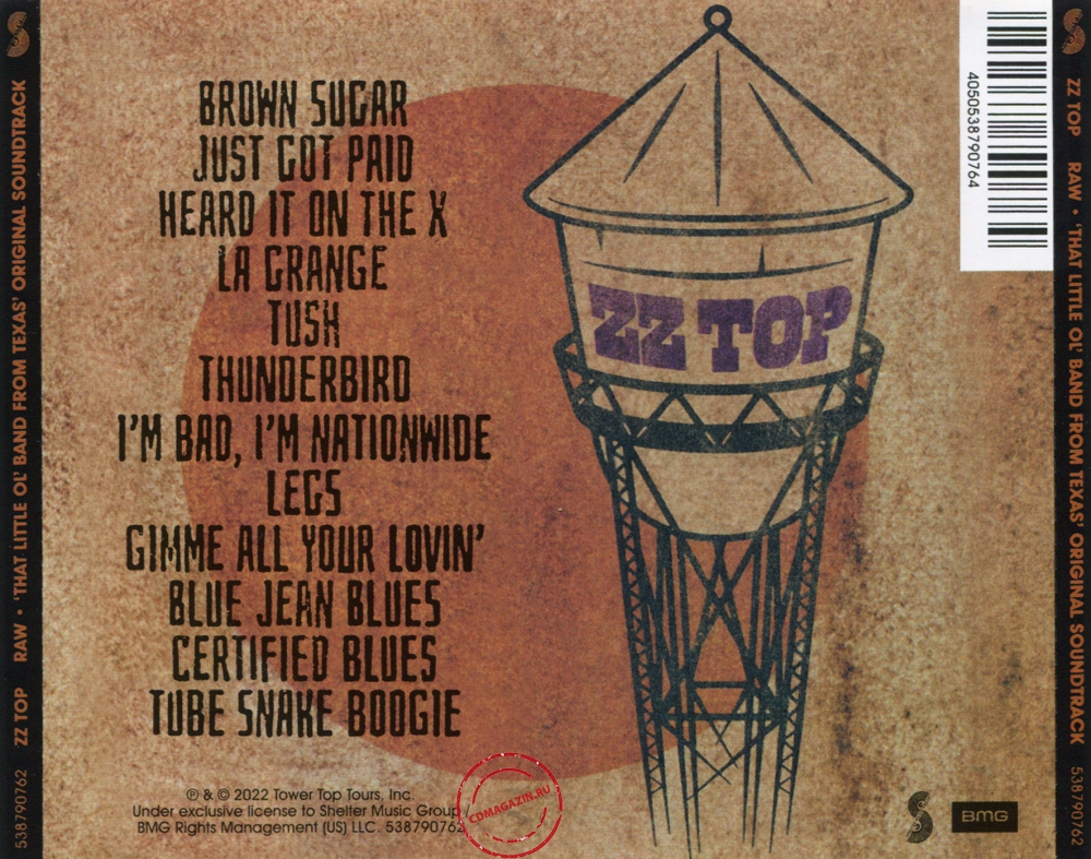 Audio CD: ZZ Top (2022) Raw Audio CD: ZZ Top (2022) Raw