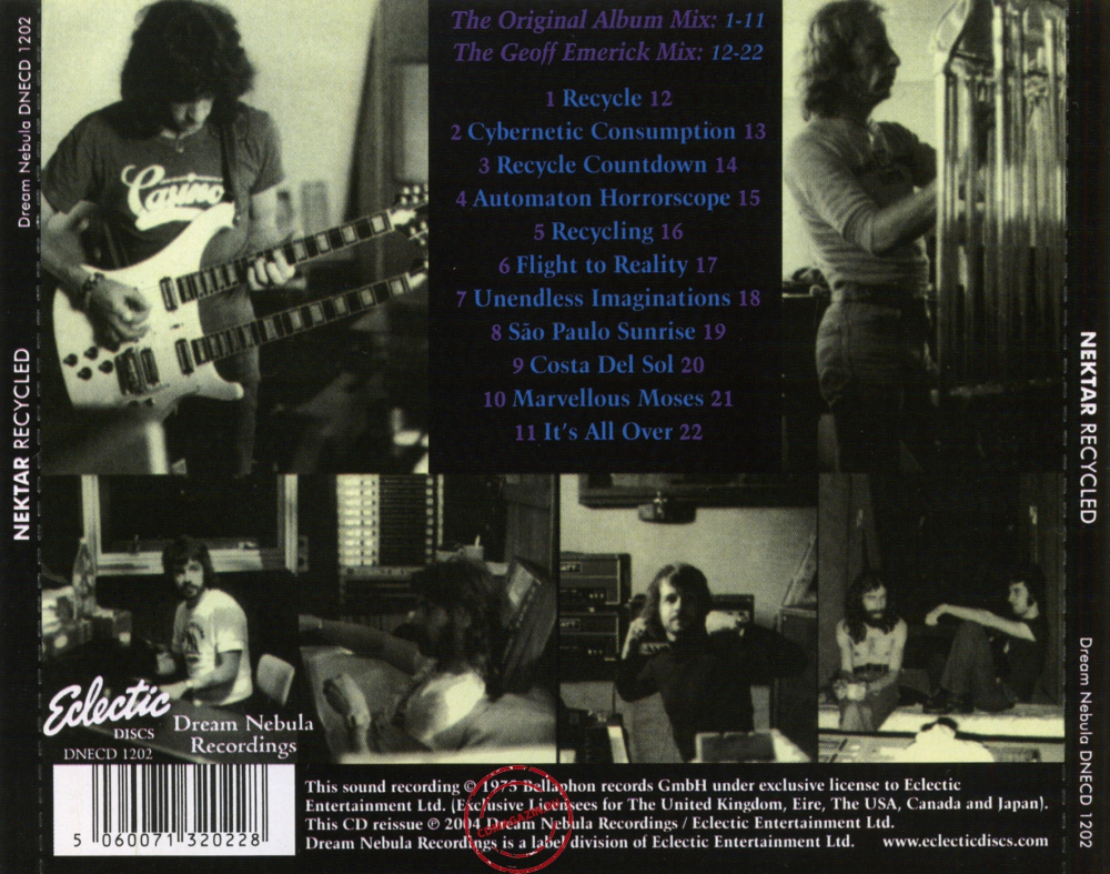 Audio CD: Nektar (1975) Recycled Audio CD: Nektar (1975) Recycled