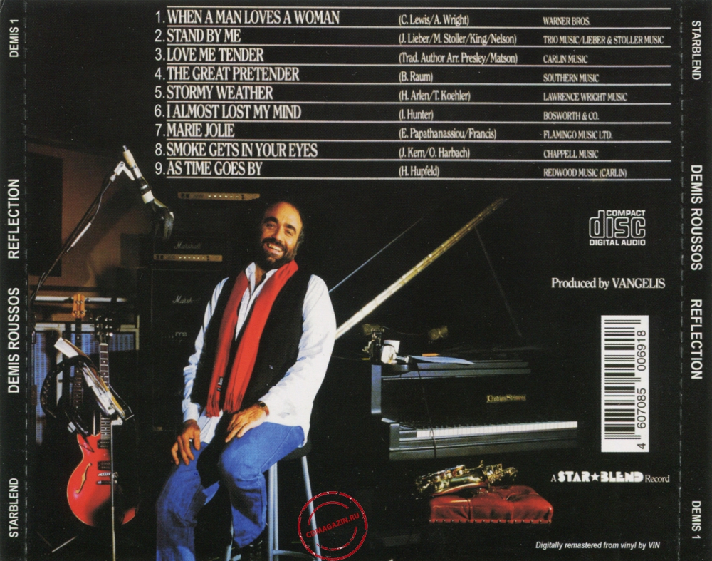Audio CD: Demis Roussos (1984) Reflection Audio CD: Demis Roussos (1984) Reflection