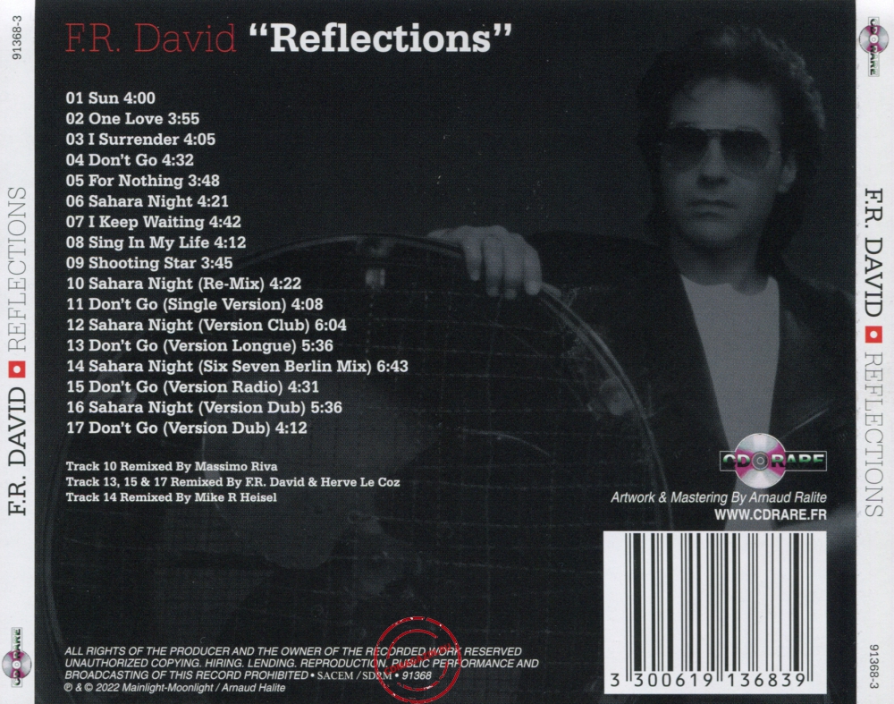 Audio CD: F.R. David (1987) Reflections Audio CD: F.R. David (1987) Reflections