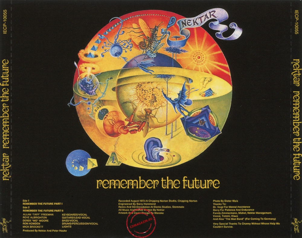 Audio CD: Nektar (1973) Remember The Future