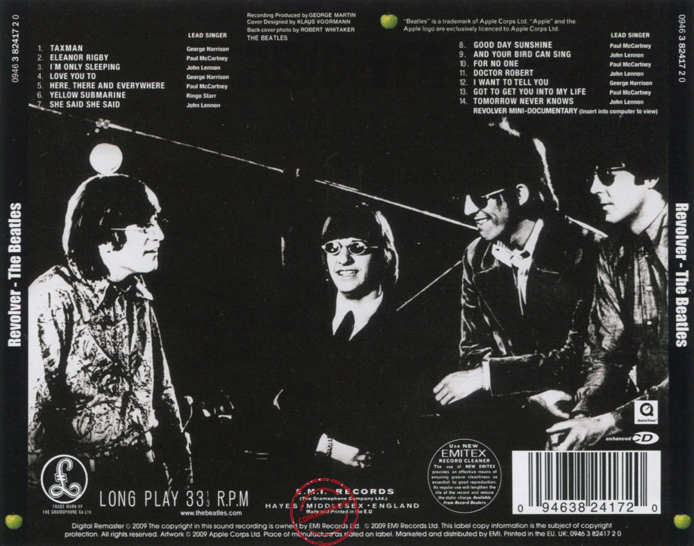 Audio CD: Beatles (1966) Revolver