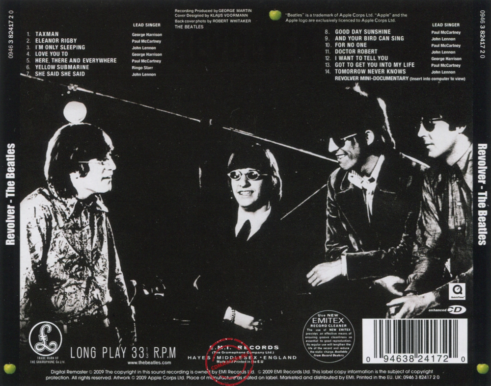Audio CD: Beatles (1966) Revolver Audio CD: Beatles (1966) Revolver