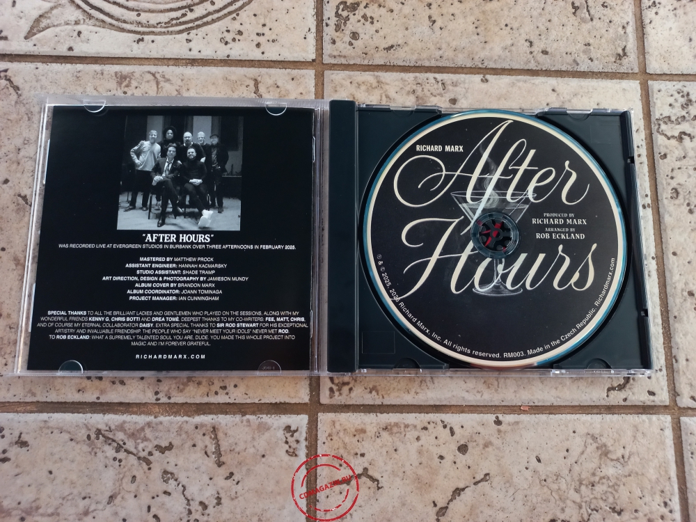 Audio CD: Richard Marx (2026) After Hours