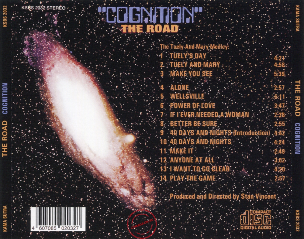 Audio CD: Road (1971) Cognition Audio CD: Road (1971) Cognition