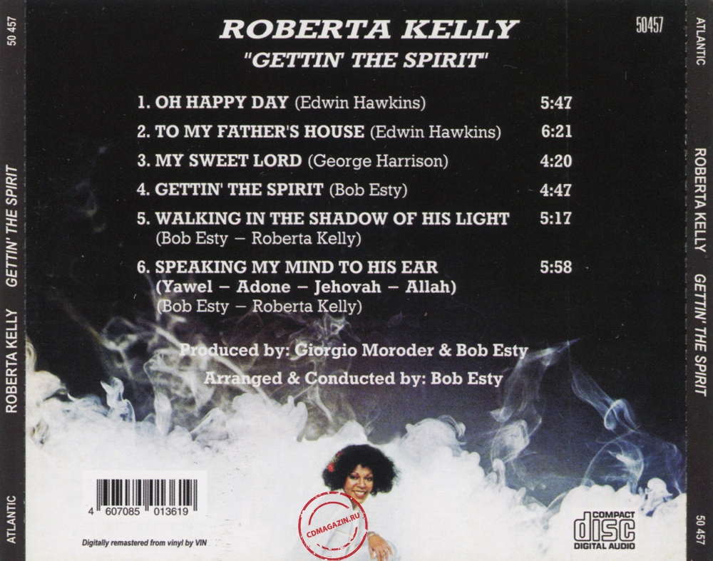 Audio CD: Roberta Kelly (1978) Gettin' The Spirit Audio CD: Roberta Kelly (1978) Gettin' The Spirit