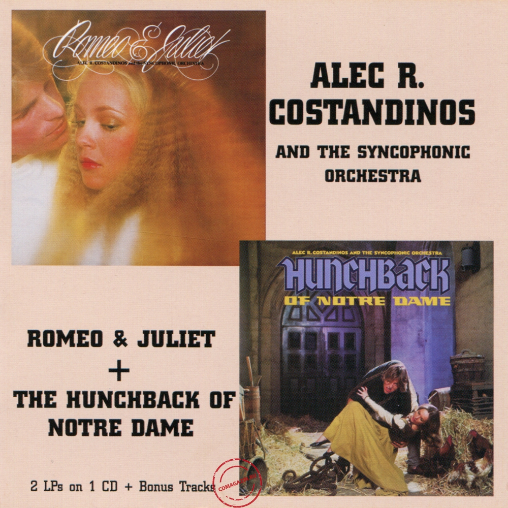 Audio CD: Alec R. Costandinos (1978) Romeo & Juliet + The Hunchback Of Notre Dame Audio CD: Alec R. Costandinos (1978) Romeo & Juliet + The Hunchback Of Notre Dame