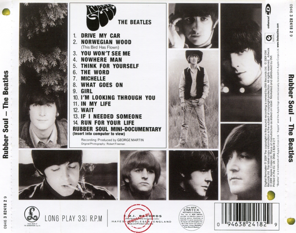 Audio CD: Beatles (1965) Rubber Soul