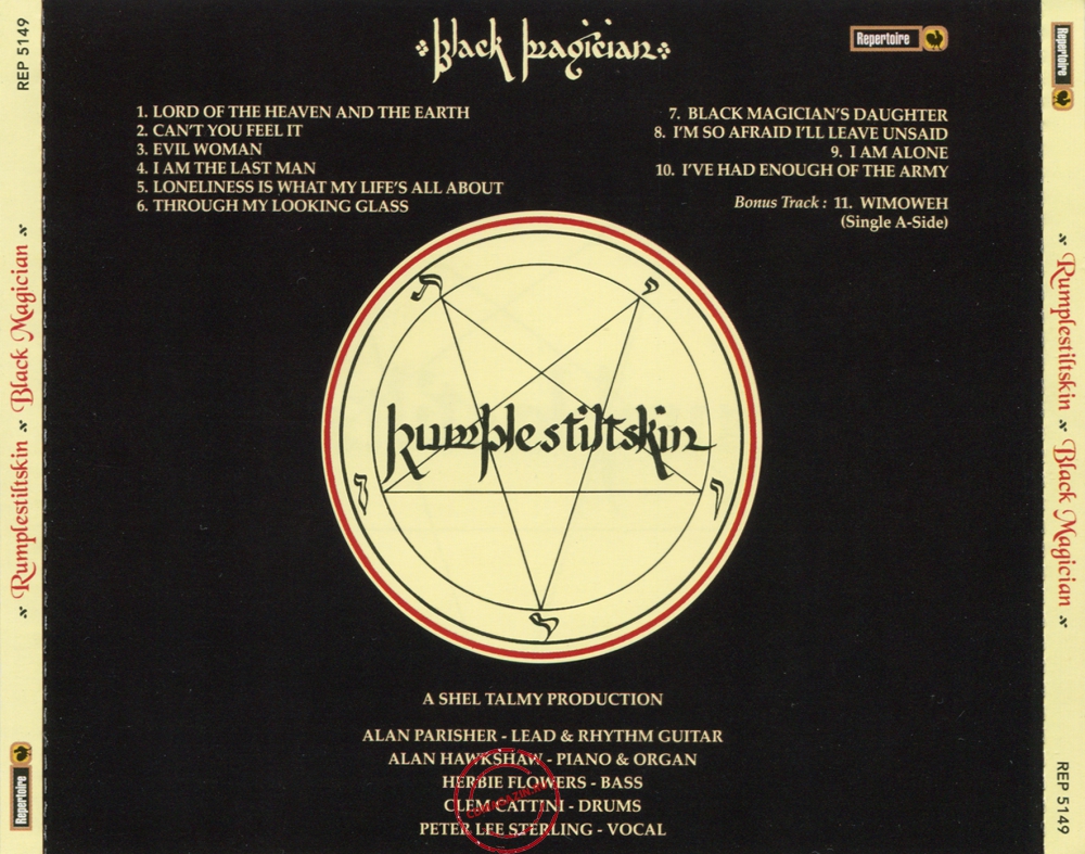Audio CD: Rumplestiltskin (1972) Black Magician