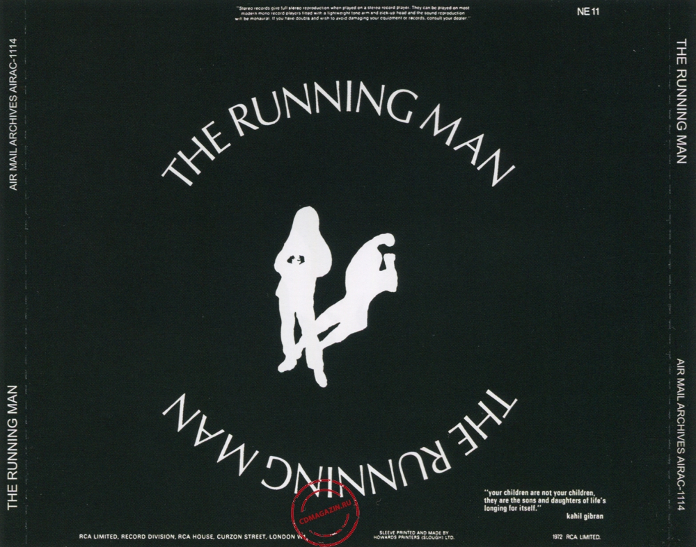 Audio CD: Running Man (1972) The Running Man