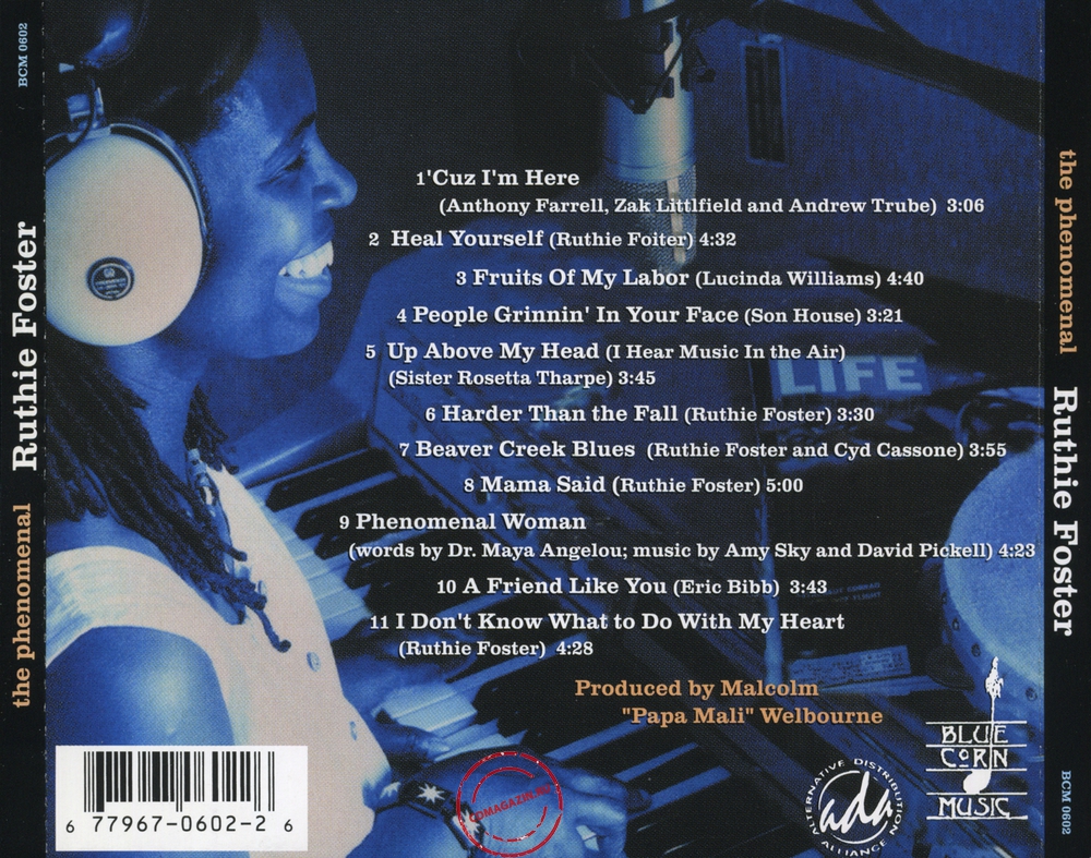 Audio CD: Ruthie Foster (2007) The Phenomenal Ruthie Foster