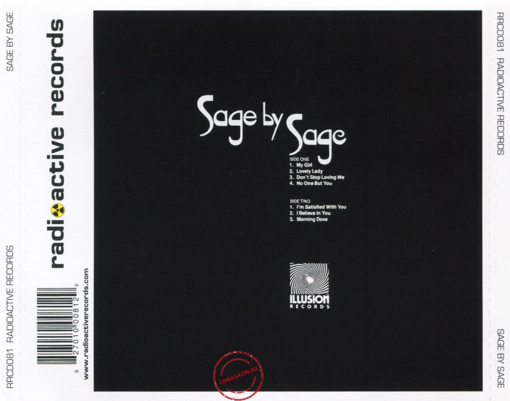 Audio CD: Sage (28) (1976) Sage By Sage Audio CD: Sage (28) (1976) Sage By Sage