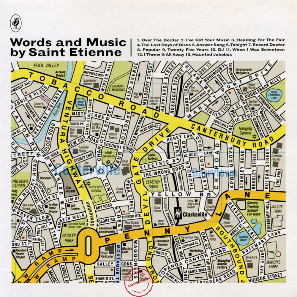 Audio CD: Saint Etienne (2012) Words And Music By Saint Etienne