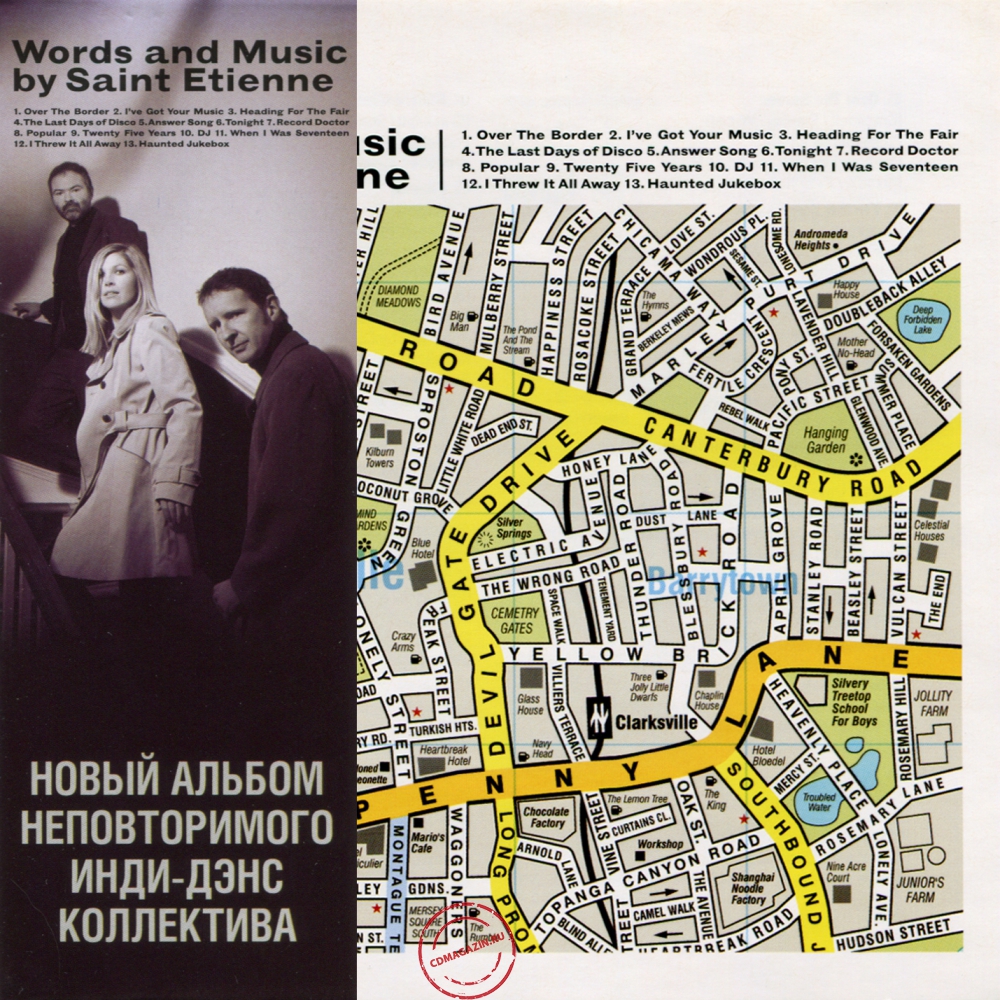Audio CD: Saint Etienne (2012) Words And Music By Saint Etienne Audio CD: Saint Etienne (2012) Words And Music By Saint Etienne