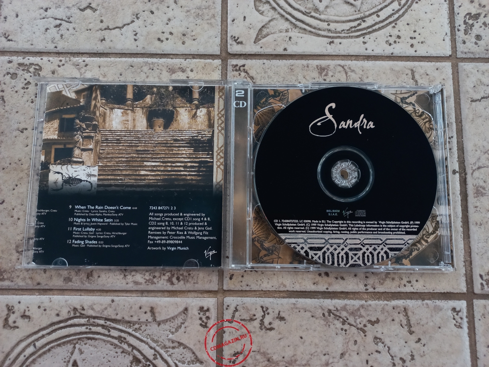 Audio CD: Sandra (1999) My Favourites