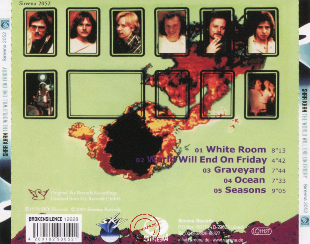 Audio CD: Shaa Khan (1978) The World Will End On Friday Audio CD: Shaa Khan (1978) The World Will End On Friday