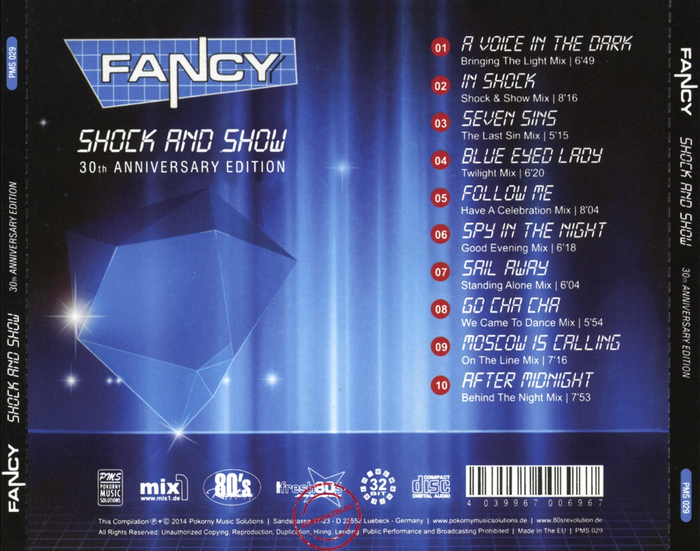 Audio CD: Fancy (2015) Shock And Show Audio CD: Fancy (2015) Shock And Show