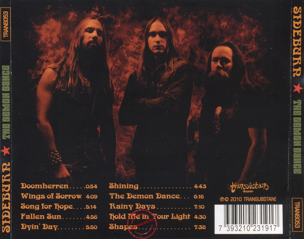 Audio CD: Sideburn (2010) The Demon Dance Audio CD: Sideburn (2010) The Demon Dance