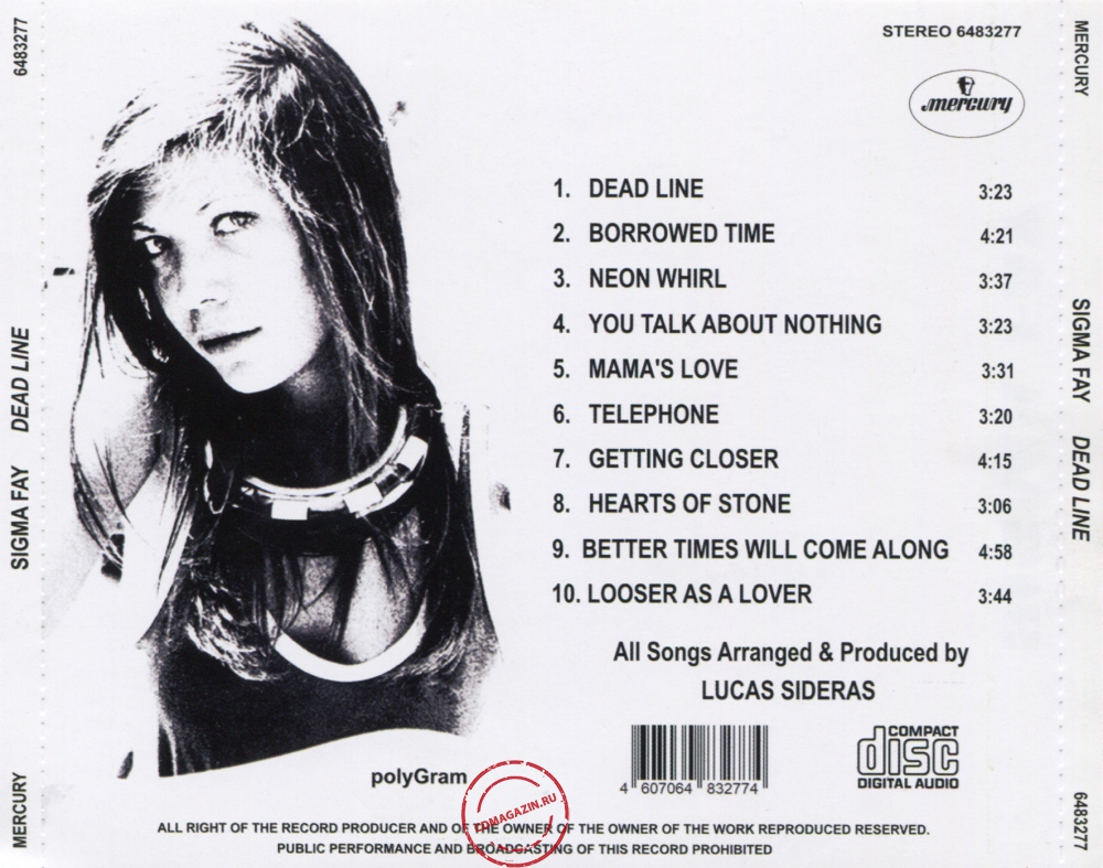 Audio CD: Sigma Fay (1981) Dead Line