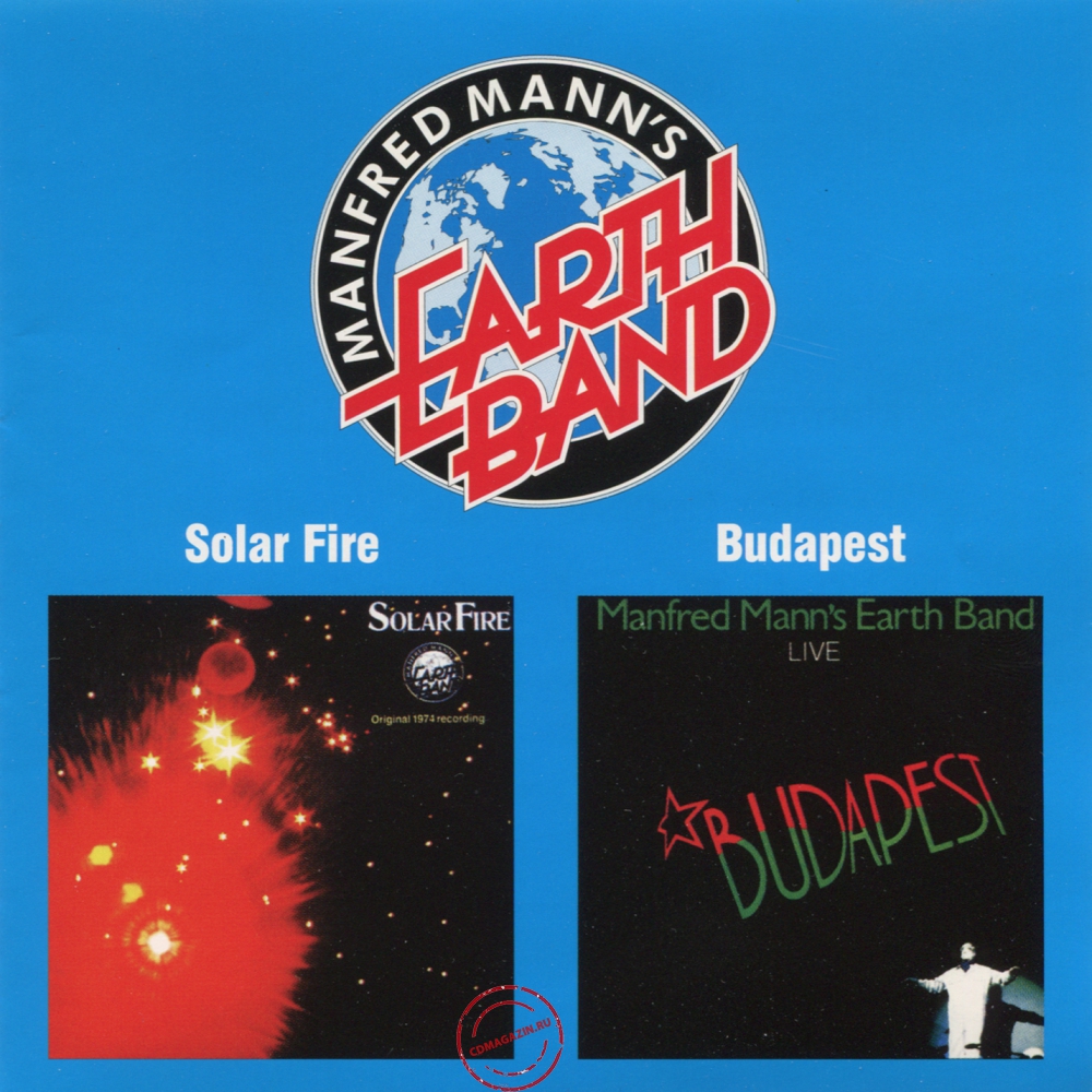 Audio CD: Manfred Mann's Earth Band (1973) Solar Fire / Budapest