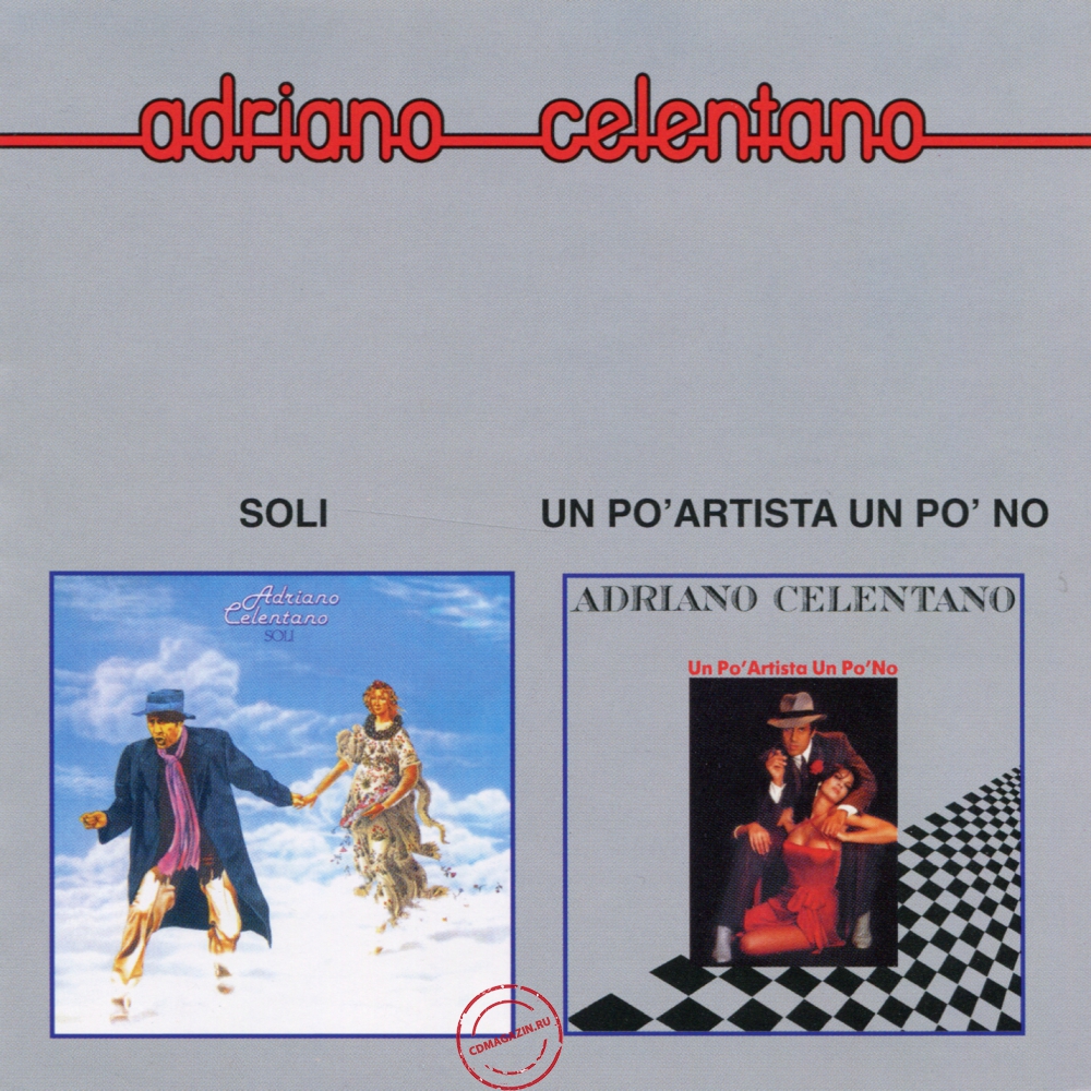 Audio CD: Adriano Celentano (1979) Soli + Un Po' Artista Un Po' No Audio CD: Adriano Celentano (1979) Soli + Un Po' Artista Un Po' No