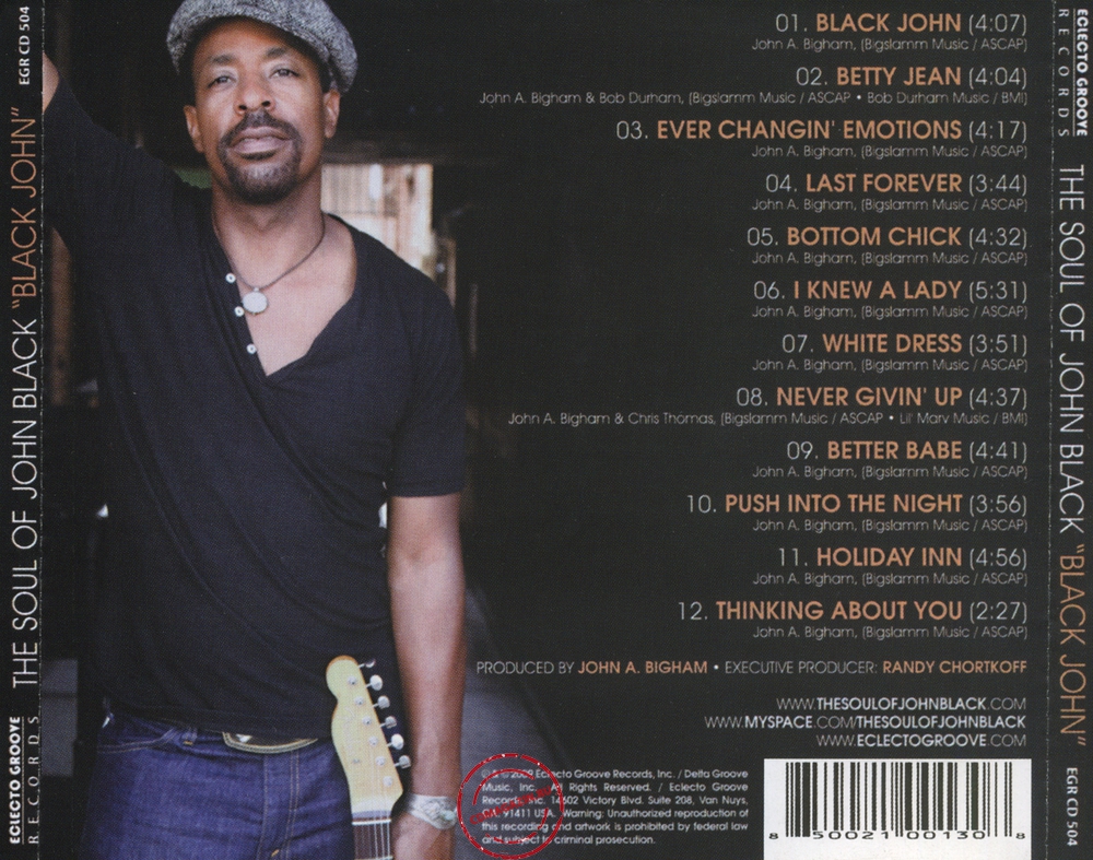 Audio CD: Soul Of John Black (2009) Black John