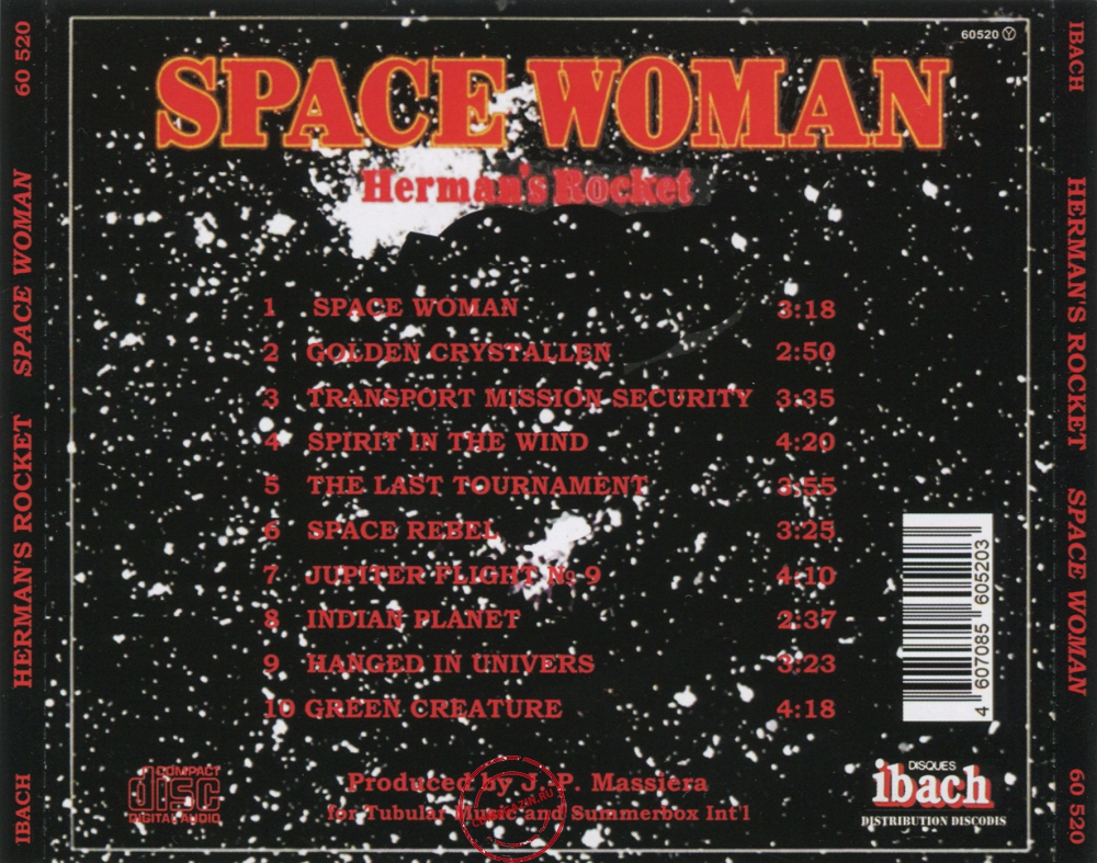 Audio CD: Herman's Rocket (1977) Space Woman Audio CD: Herman's Rocket (1977) Space Woman