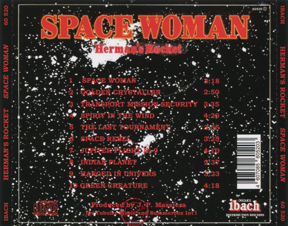 Audio CD: Herman's Rocket (1977) Space Woman