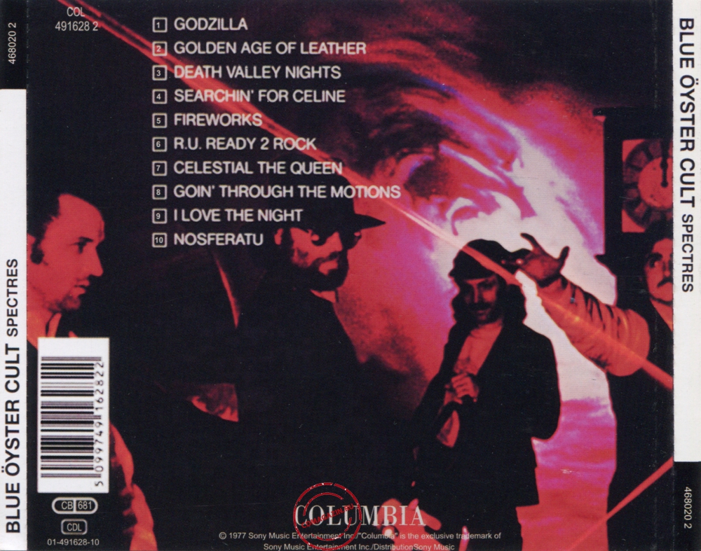 Audio CD: Blue Oyster Cult (1977) Spectres Audio CD: Blue Oyster Cult (1977) Spectres