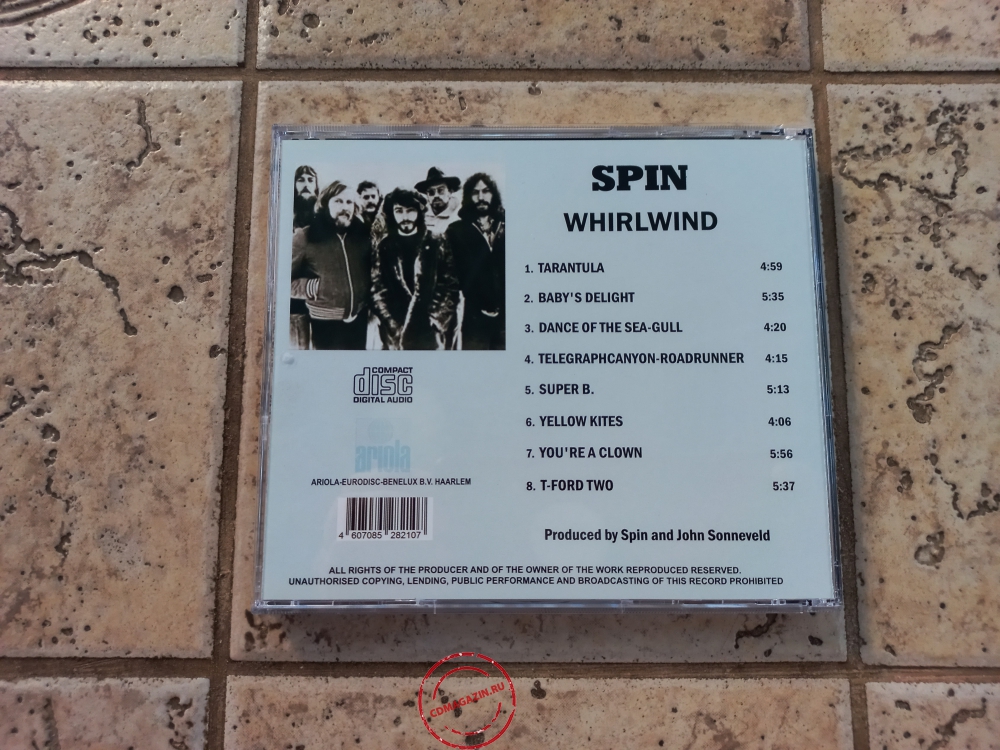 Audio CD: Spin (10) (1977) Whirlwind
