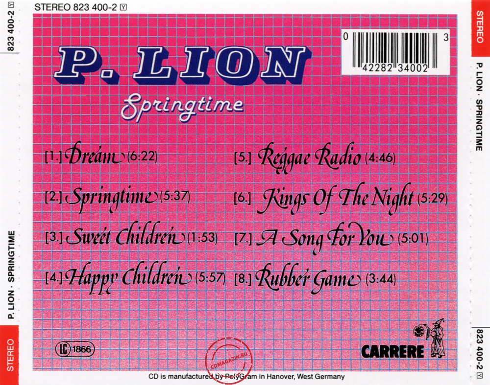 Audio CD: P. Lion (1984) Springtime