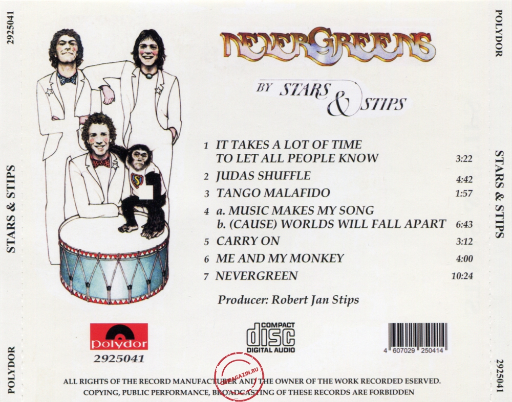 Audio CD: Stars & Stips (1976) Nevergreens