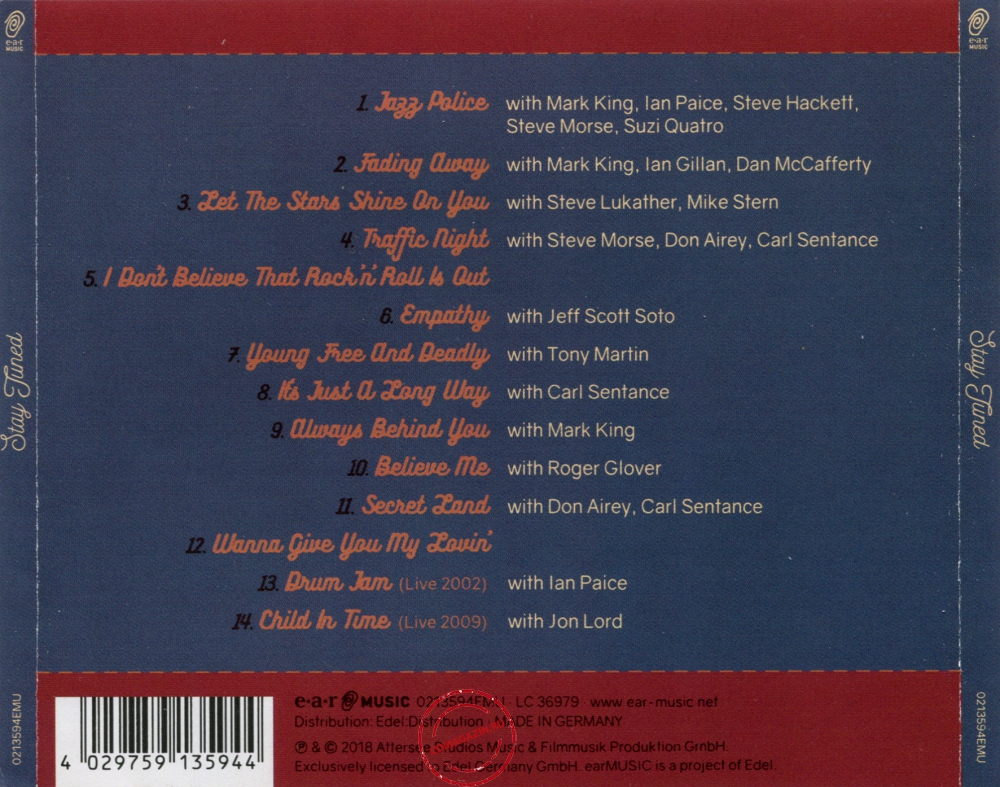 Audio CD: Stay Tuned (6) (2018) Stay Tuned Audio CD: Stay Tuned (6) (2018) Stay Tuned