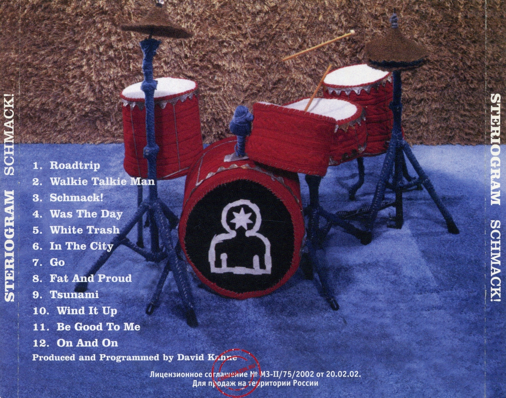 Audio CD: Steriogram (2004) Schmack! Audio CD: Steriogram (2004) Schmack!