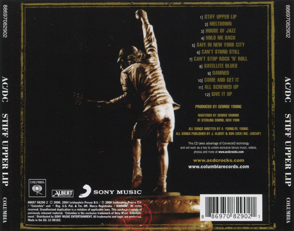 Audio CD: AC/DC (2000) Stiff Upper Lip Audio CD: AC/DC (2000) Stiff Upper Lip