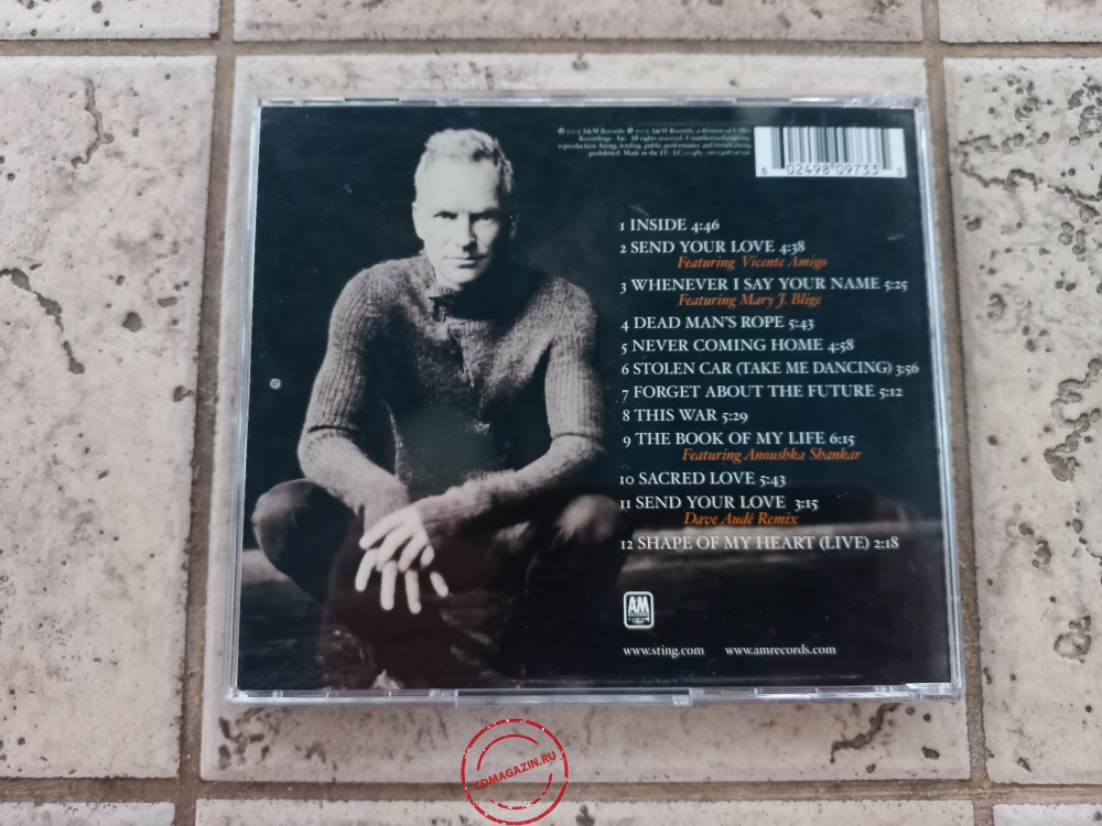 Audio CD: Sting (2003) Sacred Love
