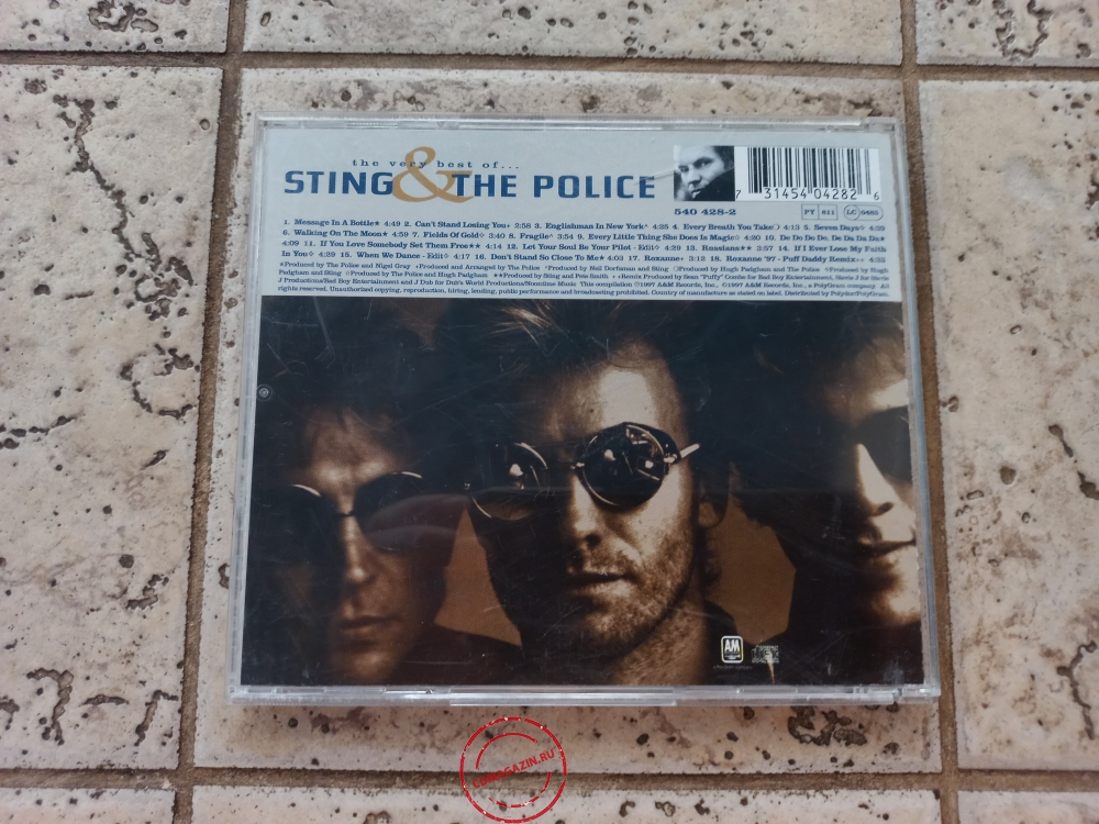 Audio CD: Sting (1997) The Very Best Of Sting & The Police