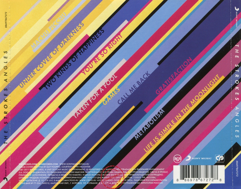 Audio CD: Strokes (2011) Angles Audio CD: Strokes (2011) Angles