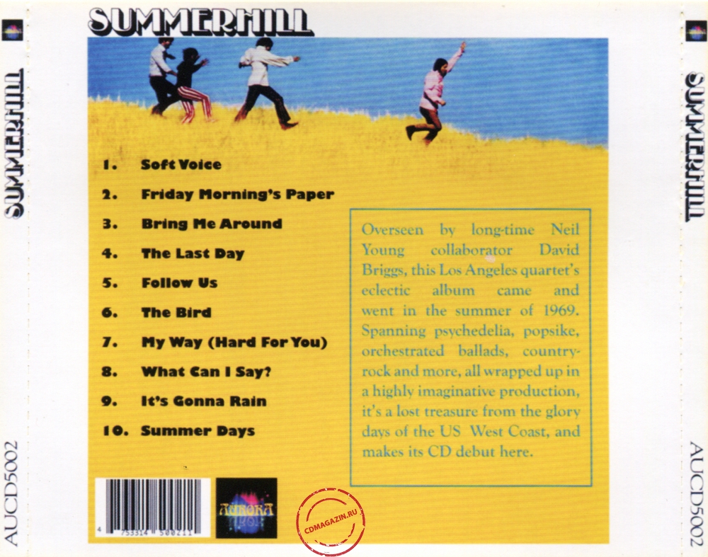 Audio CD: Summerhill (1969) Summerhill