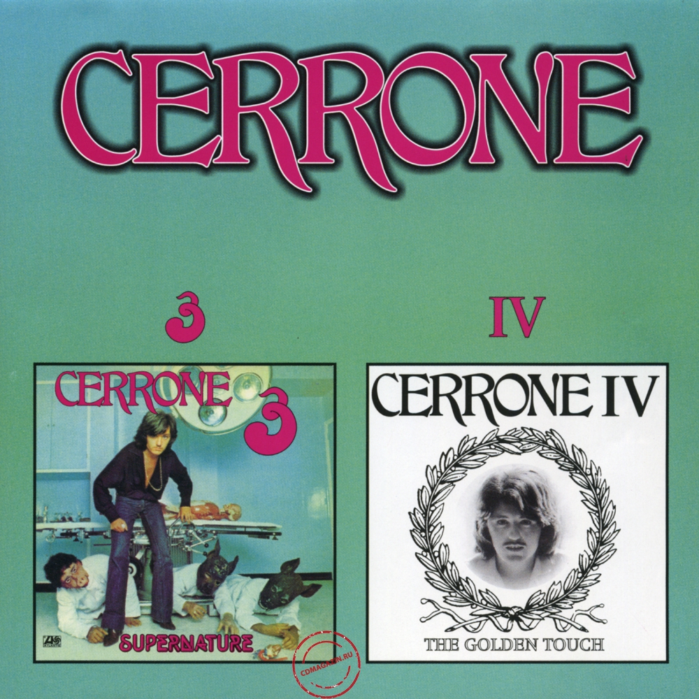 Audio CD: Cerrone (1977) Supernature + The Golden Touch Audio CD: Cerrone (1977) Supernature + The Golden Touch