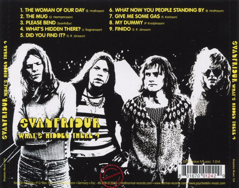 Audio CD: Svanfridur (1972) What's Hidden There? Audio CD: Svanfridur (1972) What's Hidden There?
