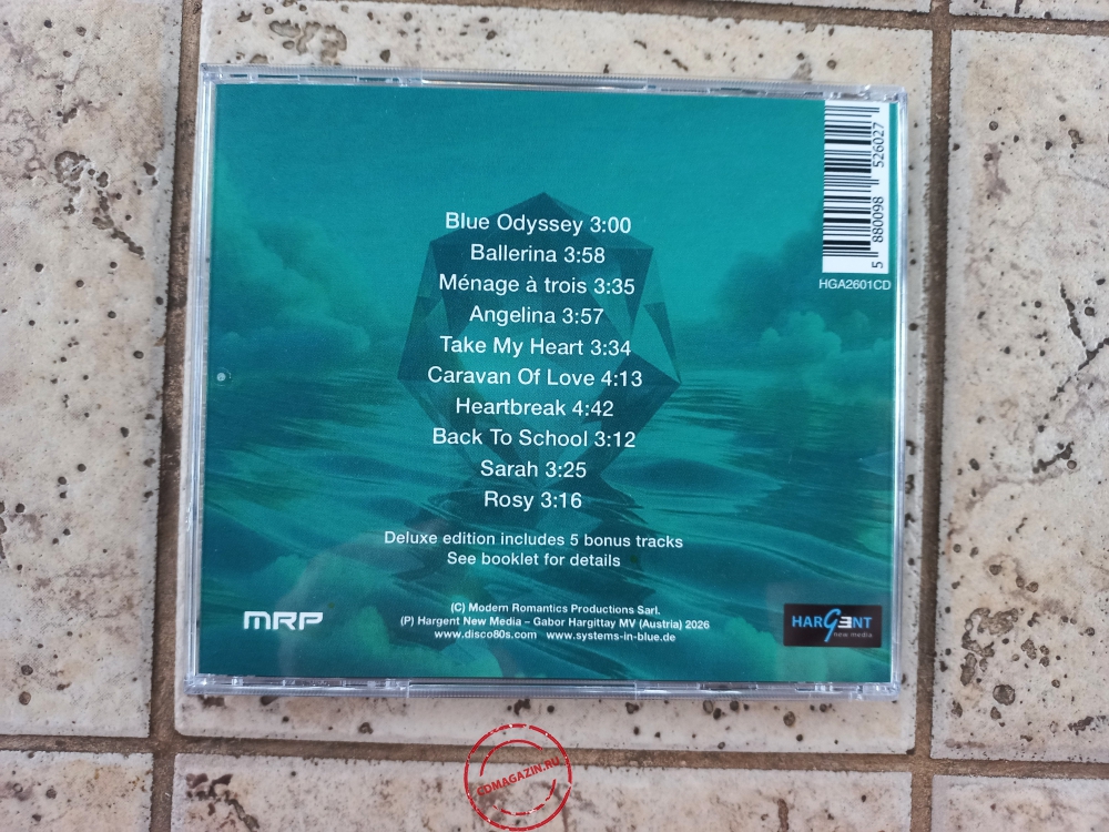 Audio CD: Systems In Blue (2026) Blue Odyssey
