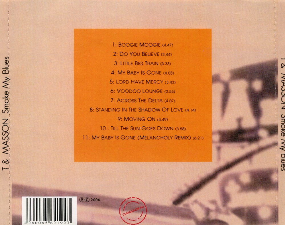 Audio CD: T & Masson (2004) Smoke My Blues Audio CD: T & Masson (2004) Smoke My Blues