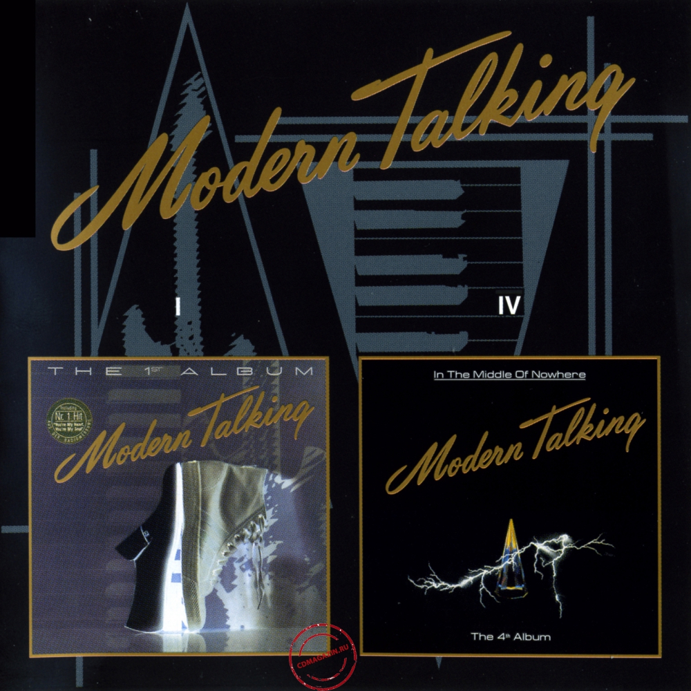 Audio CD: Modern Talking (1985) The 1st Album + In The Middle Of Nowhere