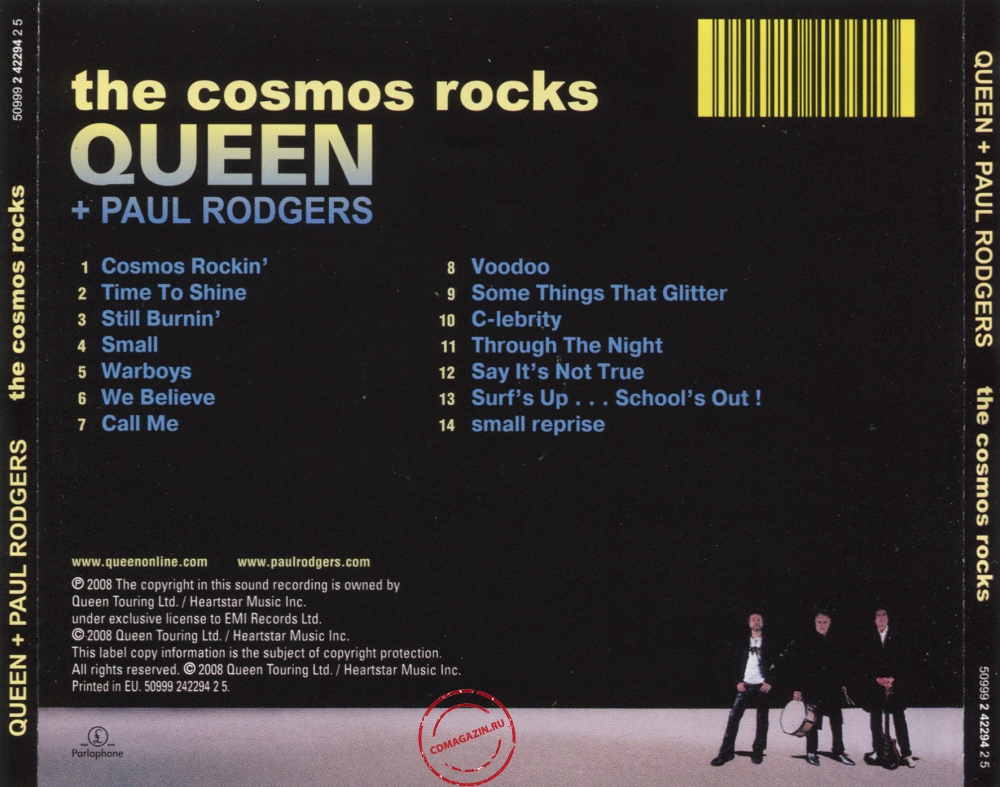 Audio CD: Queen (2008) The Cosmos Rocks