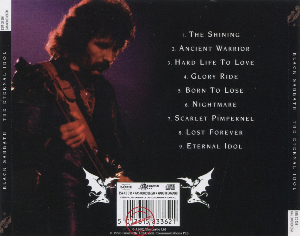 Audio CD: Black Sabbath (1987) The Eternal Idol Audio CD: Black Sabbath (1987) The Eternal Idol