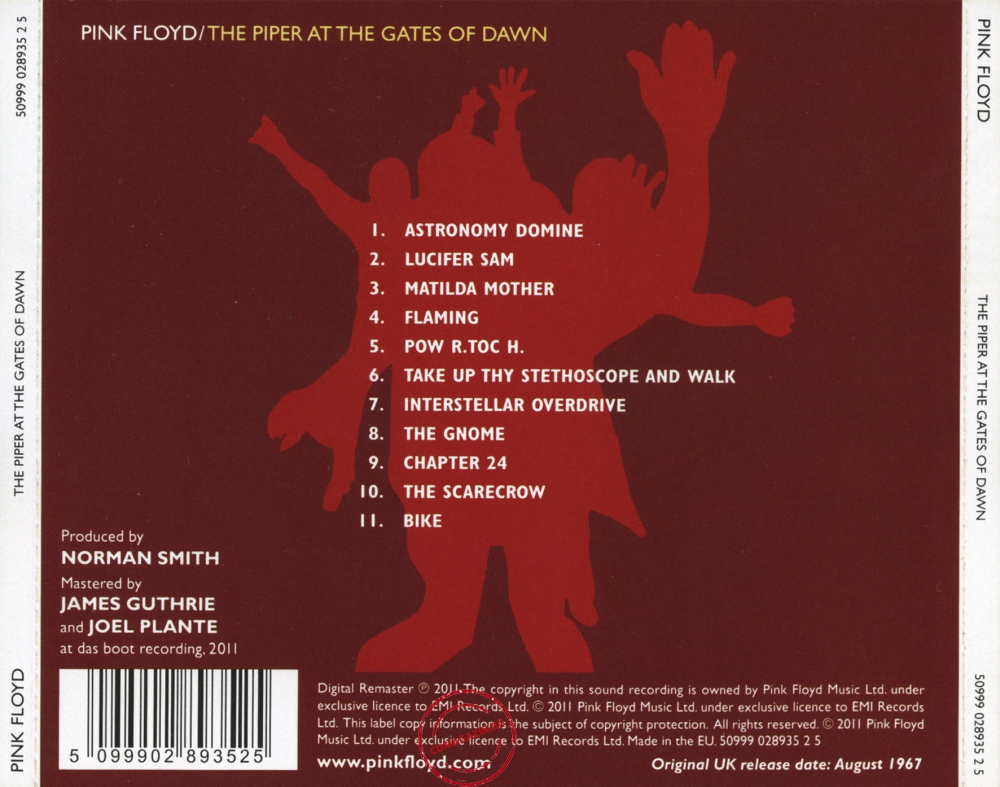 Audio CD: Pink Floyd (1967) The Piper At The Gates Of Dawn